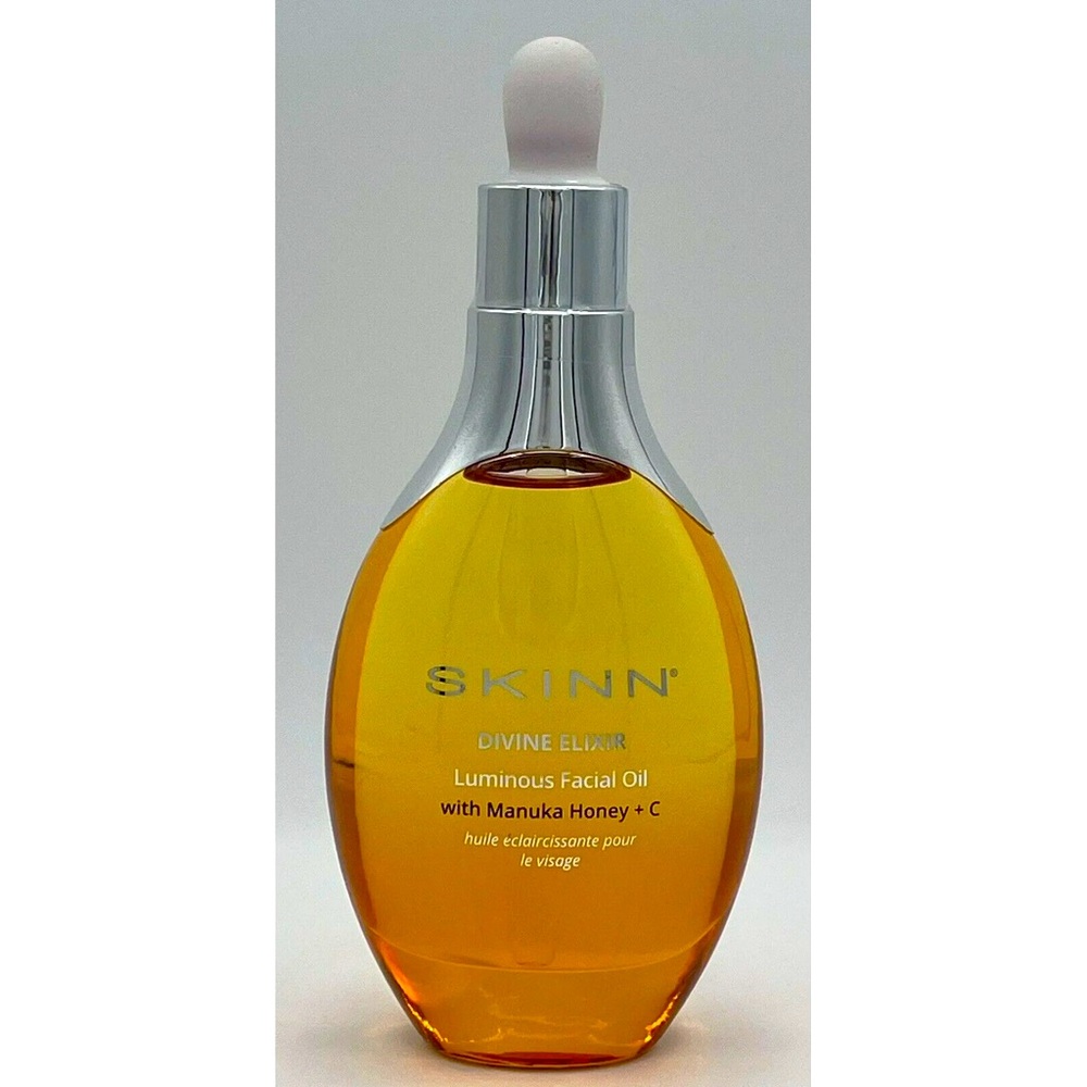 SKINN Divine Elixir Luminous Facial Oil Manuka Honey vitamin C drops 1 oz drops